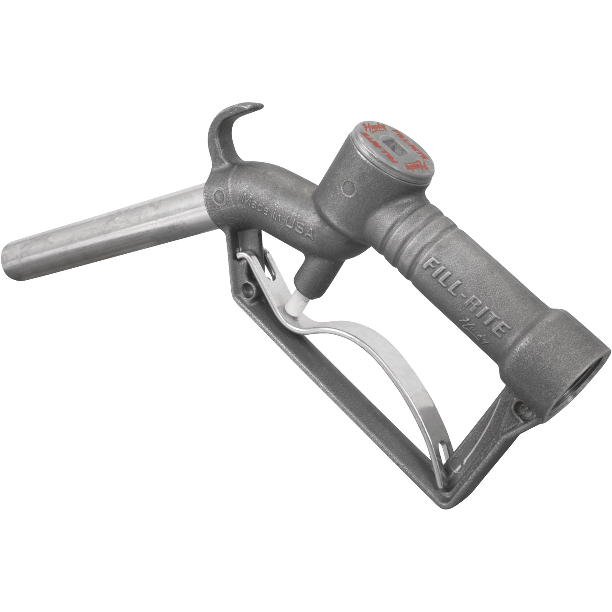 Fill-Rite Manual Shutoff Diesel Fuel Nozzle, 1in. NPT Inlet, Model# FRHMN100S